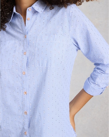 White Stuff Sophie Metallic Shirt