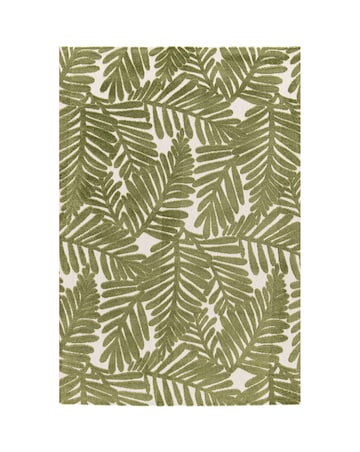 Zouk Leaves Indoor/Outdoor Rug