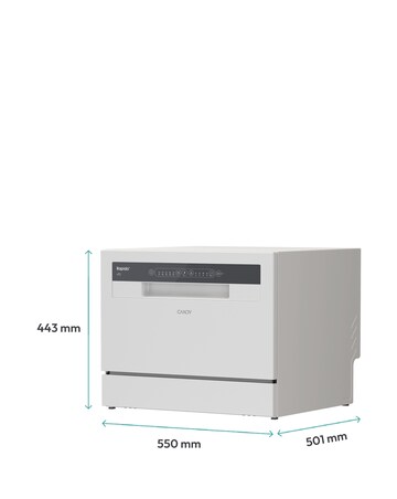 Candy Rapido Table Top Dishwasher- White