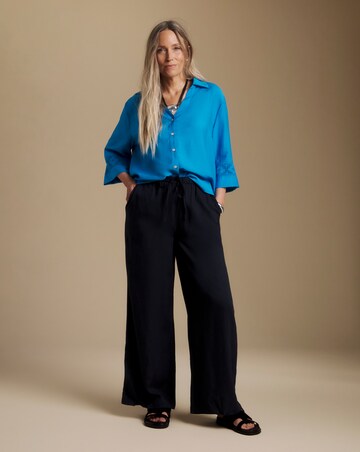 Julipa Petite Crochet Trim Shirt