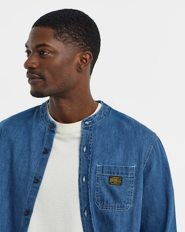 Grandad Denim Overshirt