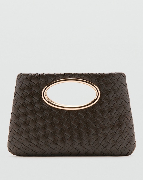 Mango Braided Handbag