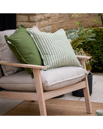 Yard Hessle Striped Outdoor Cushion
