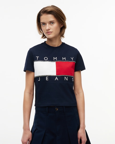 Tommy Jeans Flag Tee