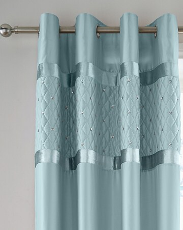 Catherine Lansfield Sequin Cluster Curtains