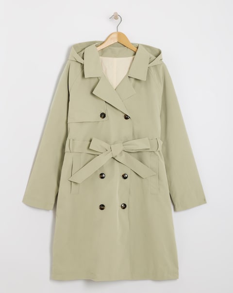 Julipa Reversible Quilted Trench Coat