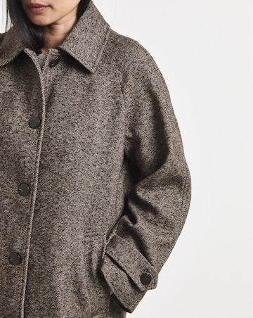JDY Herringbone Long Coat
