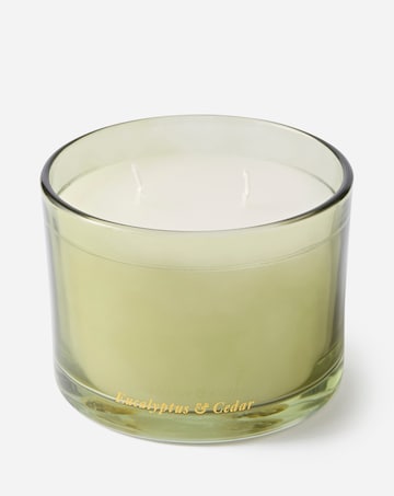 Winter Morning Eucalyptus & Cedar Boxed Glass Candle