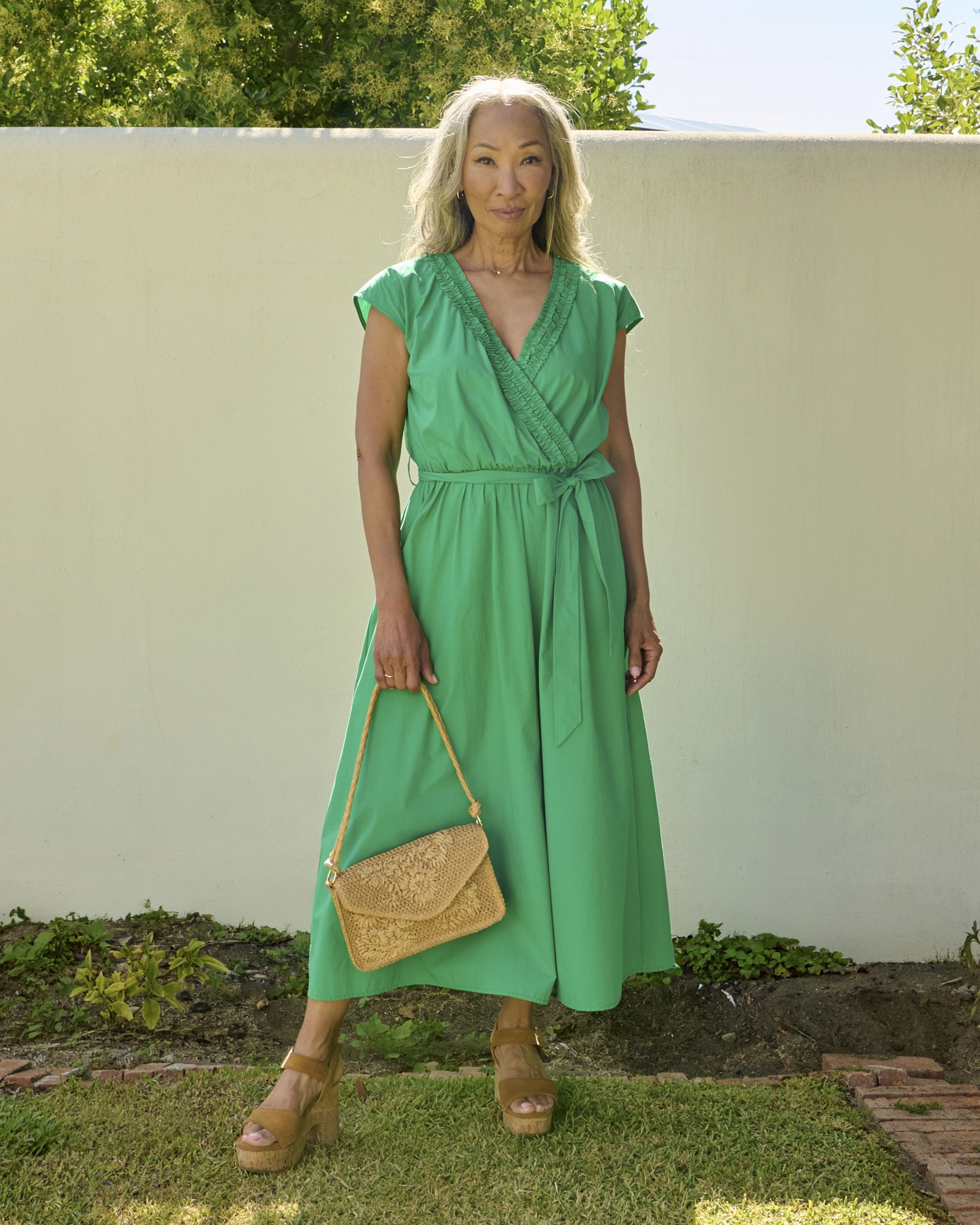 Woman wearing JD Williams clothing