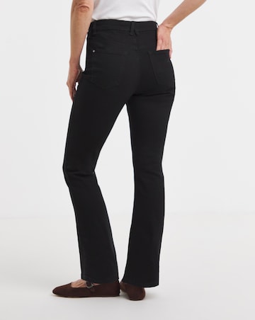 Black Superstretch Bootcut Jeans