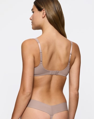 Triumph Body Make Up Illusion Padded Plunge Bra Praline