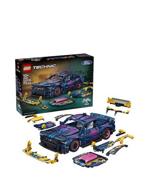 LEGO Technic Custom Garage Ford Mustang GT CAR 42236