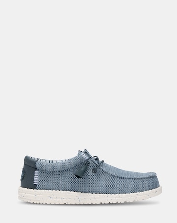 HeyDude Wally Stretch Sox Slip On - Slate