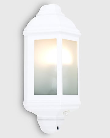 ValueLights Kayleigh IP44 PIR Motion Sensor Outdoor Wall Lantern - Bulb Included