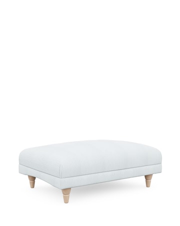 Lily Stripe Footstool