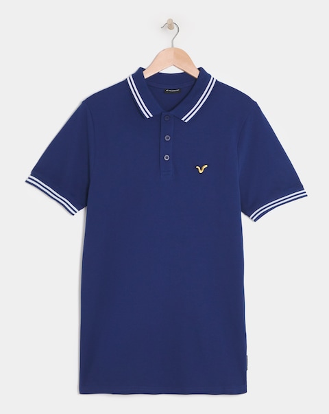 Voi Neon Tipped Polo - Long Length