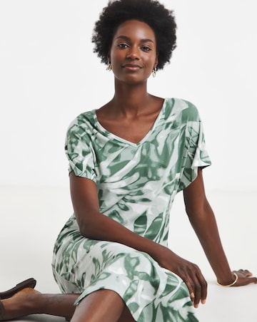 Great Value Soft Touch Midi T-Shirt Dress