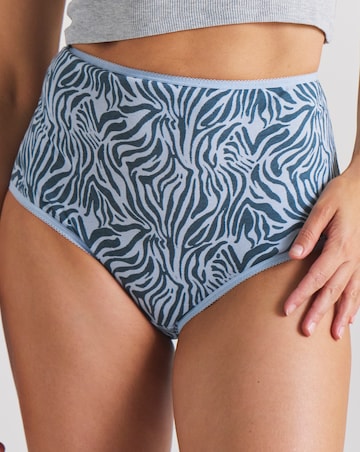 Pretty Secrets (6 Pack) Cotton Full Fit Brief Knickers