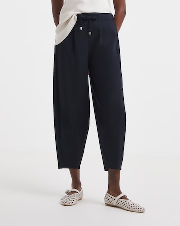 Tie Front Barrel Trouser