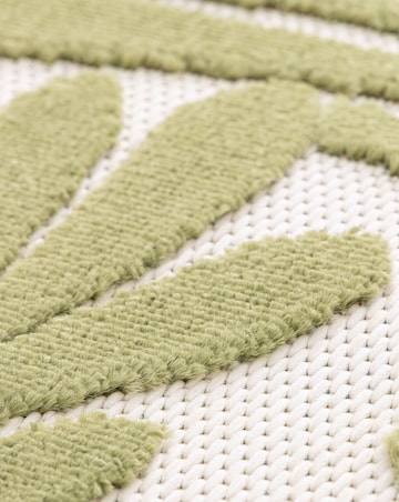 Zouk Leaves Indoor/Outdoor Rug