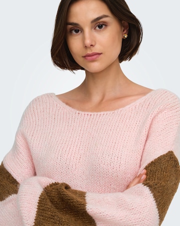 JDY Reversible Stripe Knitted Jumper