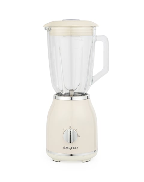 Salter Retro Glass Jug Blender - Cream