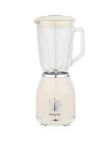 Salter Retro Glass Jug Blender - Cream