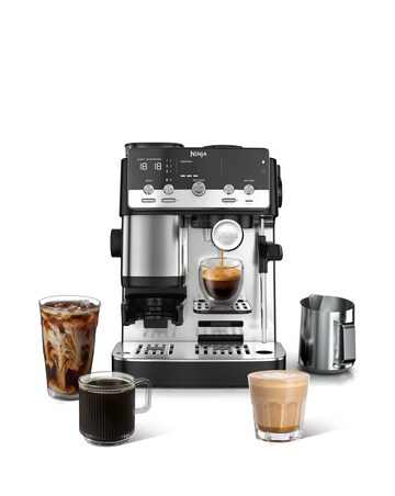 Ninja Luxe Cafe MINI Espresso Machine ES301UK Black & Stainless Steel