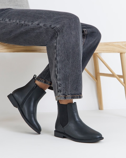 Emma Classic Chelsea Ankle Boots - Extra Wide Fit (EEE)