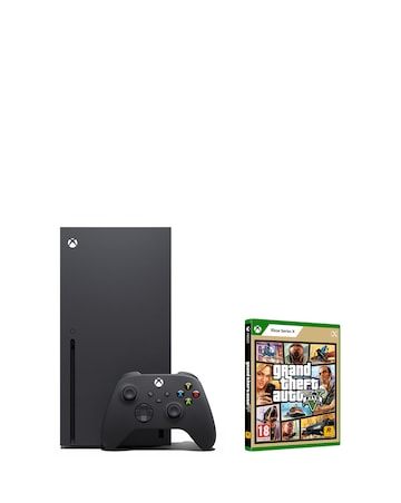 Xbox Series X Console with Grand Theft Auto V bundle