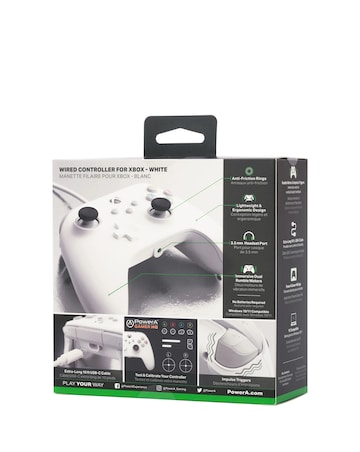 PowerA Wired Controller for Xbox Series X/S - White