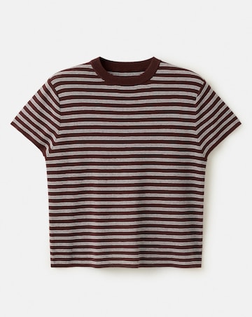 Mango Short-Sleeved Ribbed Sweater