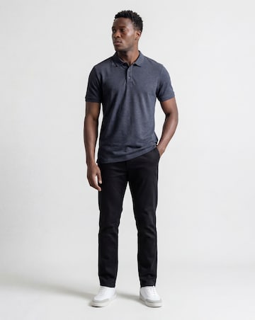 Pure Cotton Marl Pique Polo