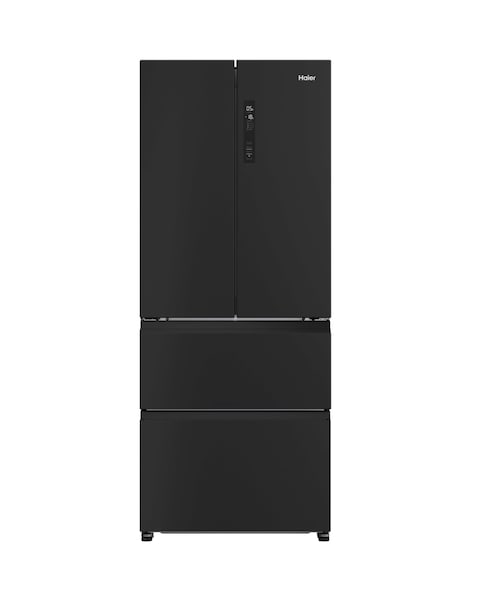 Haier FD 70 Series 3 HFR3718ENPT Total No Frost Multi-door American Fridge Freezer - Slate Black - E Rated