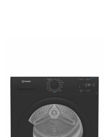 Indesit Heat Pump Tumble Dryer 9KG Black