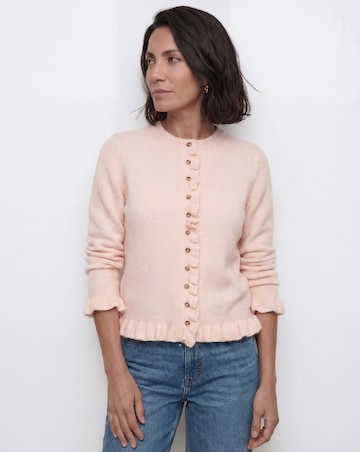 Frill Knit Cardigan