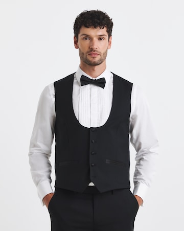 Premium Textured Tuxedo Waistcoat