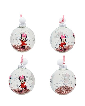 Disney Set of 7 Baubles - Mickey & Friends