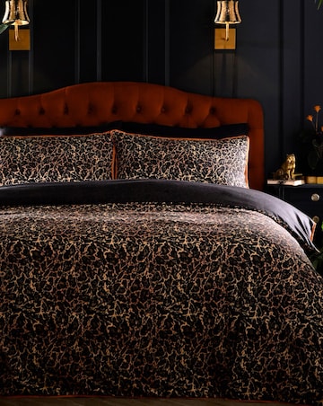 Laurence Llewelyn-Bowen Roxy Leopard Print Duvet Cover Set