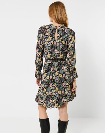 Joe Browns Bonnie Floral High Neck Mini Dress