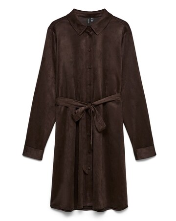 VERO MODA LEOPARD PRINT SHIRT DRESS
