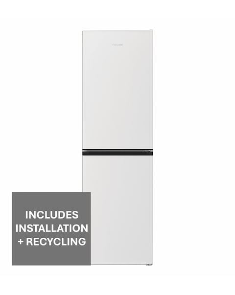 Hotpoint HPKH 1261 W4UK 50/50 No Frost Fridge Freezer White + Install