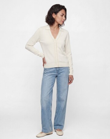 Collared Tipping Cardigan