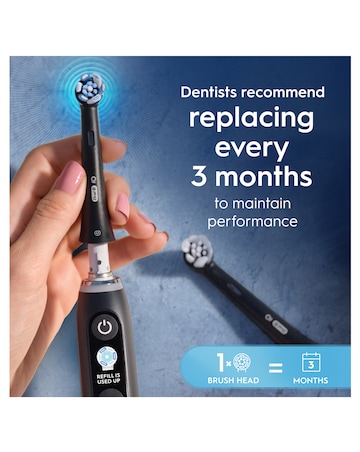 Oral-B iO Ultimate Clean Black Refill heads 4 Pack