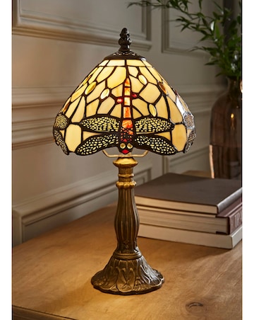 ValueLights Tiffany Dragonfly Table Lamp