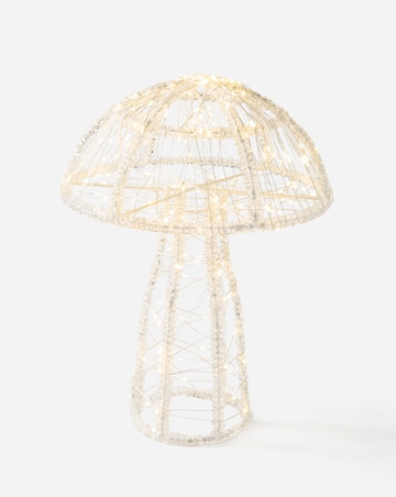 Pre-Lit 32cm Mushroom Indoor Outdoor Light