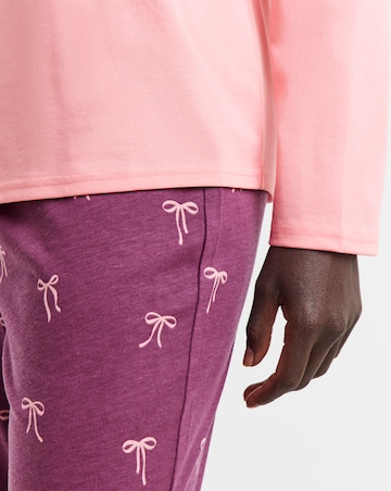 Julipa Value Bow Print Pyjama Set