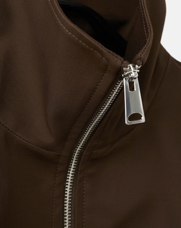 Mango Oversized Funnel-Neck Jacket