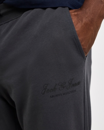Jack & Jones Gordon Archive Logo Joggers - Dark Grey