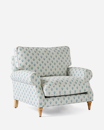 Naomi Floral Armchair